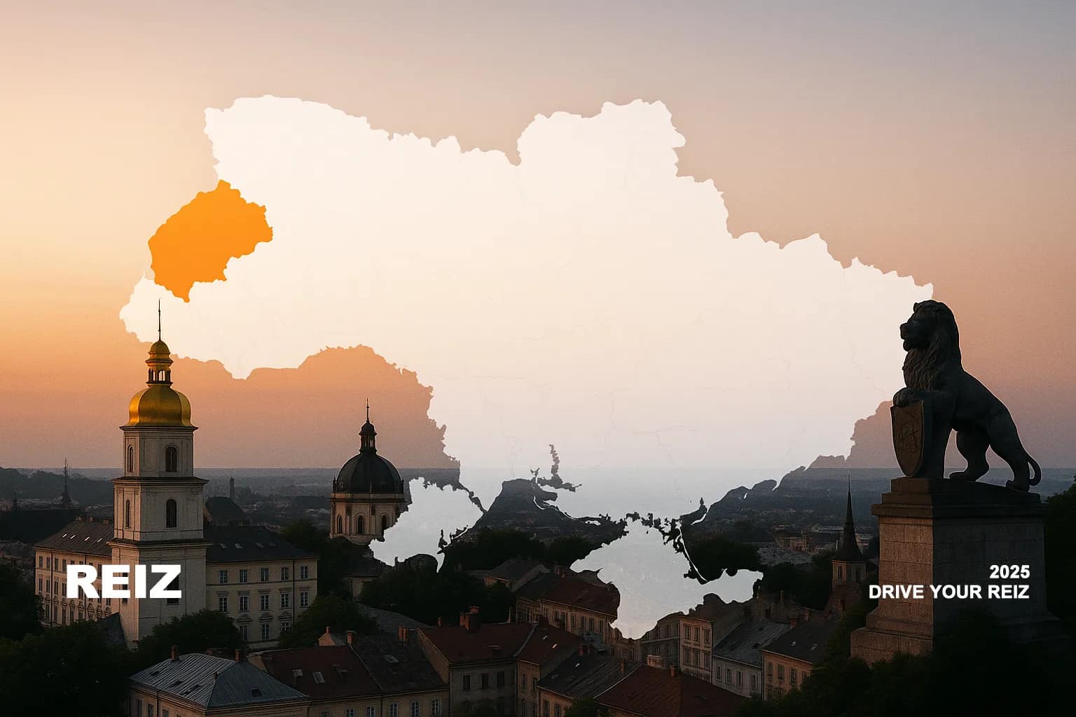 Панорама Львова та визначних місць — маршрут Львівщиною