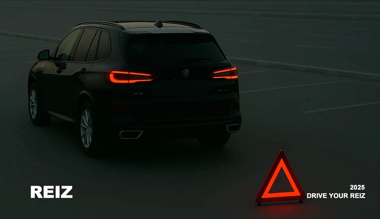 Автомобіль із аварійним знаком на дорозі — інструкція щодо дій під час ДТП в Україні